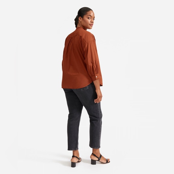 Everlane- The Collarless Air shirt - Picture 3 of 7